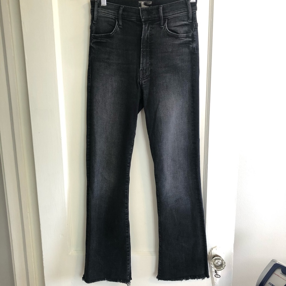 Mother Highwaisted Ankle Fray